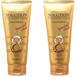 Deoproce Natural Perfect Solution Cleansing Foam 170gx2 Korea Costco K-Beauty Korean Skincare / 디오프러스 내추럴 퍼펙트 솔루션 클렌징 폼 170gx2 한국 코스트코 k뷰티 한국스킨케어
