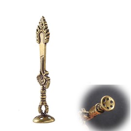 to bacco Pipe Tamper Tools Pipe Pressure Rod Vintage Engraved Pipe Accessories Cleaner Tamper Tool Suitable for Bar Table Ornaments (Stormbreaker Blade)