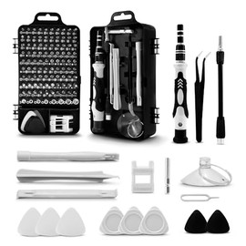 Juego de destornilladores 117 en 1. Destornilladores de precisión extraíble profesional magnética kit de Herramientas de reparación para teléfono/NS S
