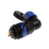 HangTon SD20 2 Pin Right Angle Male Plug Socket Waterproof