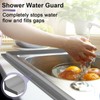 Hzetuu Shower Threshold Water Dam Barrier - Versatile, Silicone Shower