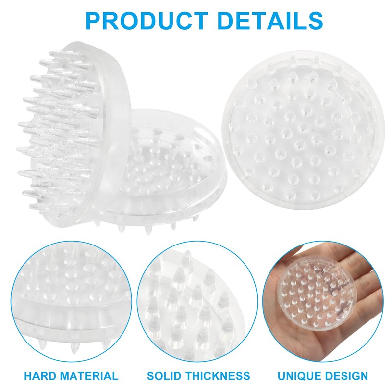Moicstiy 16 Pack Carpet Protector Spiked Caster Cups, Round Furniture
