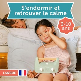 My Little Morphée Meditation Box for Promoting Sleep and Calming Children from 3 Years, Without Waves and Without Screen (French)