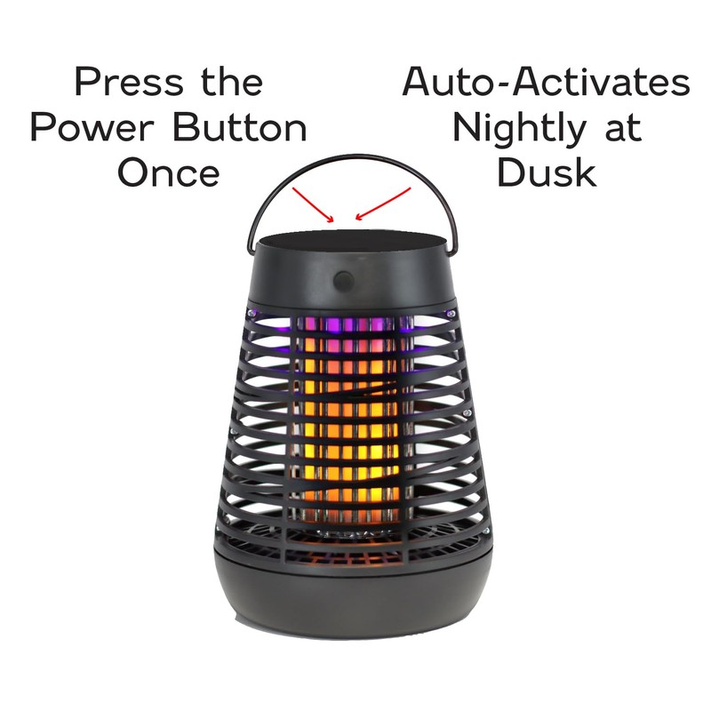 PIC Portable Solar Insect Killer Torch (FLPT), Bug Zapper and