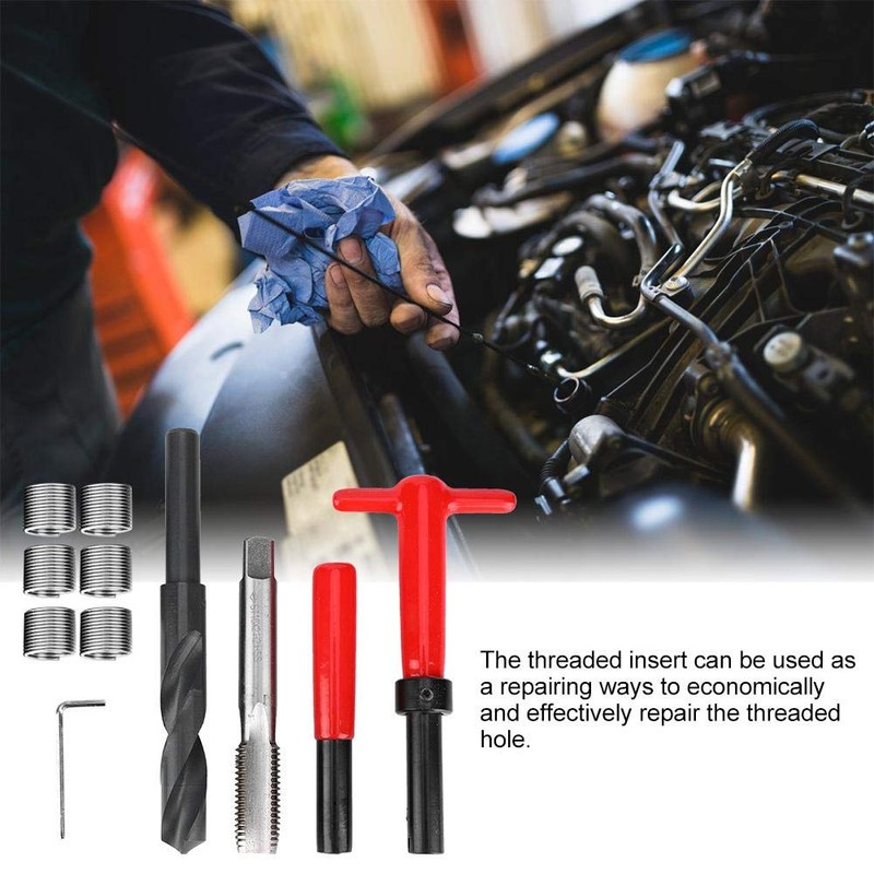 Thread Repair Kit M16x2 Stainless Steel Twist Drill Bit with