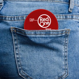 Redone Hair Styling Aqua Wax Red 50 ml-1.69 Fl Oz-TRAVEL SIZE| Edge Control | Hair Gel Wax | Ultra Hold | Strawberry Scent | Men & Women Hair Wax | Maximum Control