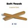 Soft Touch Imperial Gold Wood Board Nail File Coarse 100