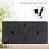 LED Number Clock Large Big Digital Display with Temperature Wall