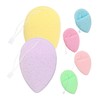 WOONEKY 6 Pack Facial Cleanser Brush Gentle Exfoliating Sponge for