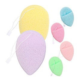 WOONEKY 6 Pack Facial Cleanser Brush Gentle Exfoliating Sponge for Skin Face Sponges Rich Foam for Deep Cleansing Australian Made