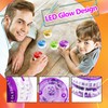 85 Pcs Colorful LED Responsive Ball Light up Yo Yo