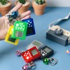 Laroal 3 Pieces Video Game Keychain Game Console Retro Game