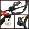 Frankberg 2x ABS Sensor 2-polig Hinten Links Rechts Kompatibel mit
