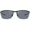 Men's Sun Glasses Designer Sport Biker Metal, Black