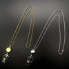 Sopopal Retractable Lanyards for ID Badges 2 Pack Necklace Chain