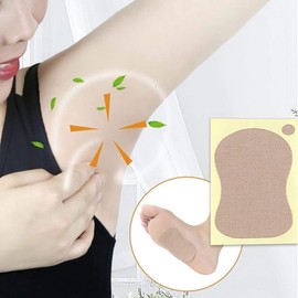 CheeseandU 10 Pack Underarm Sweat Pads, Disposable Absorbent Sweat Armpits Perspiration Pads Self-adhesive Underarm Shields Sweat Guards Protectors for Men Women Reduce Armpit Foot Sweat