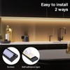 BLESSINGLUX 2pack 40inch Smart Under Cabinet Lighting, 2700-6000K Under Counter