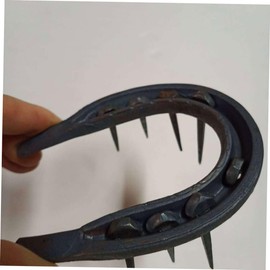 CIYODO Pack of 50 Hoof Nails for Horses, Interchangeable Professional Horseshoe Tools Made of Iron, Robust Accessories for Horses, Ideal Hoof Care for Horse Owners