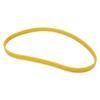 2 Pcs Band Saw Tire Yellow Anti Slip Noise Reduction