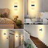 TRLIFE Dimmable LED Wall Sconces, Modern Wall Sconces Set of