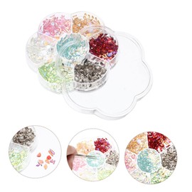 Mikinona Elegant DIY Nail Art Gems Nail Charms Crystals Resin Decor for Kits Art Charms