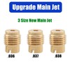 Carburetor Upgrade Main Jet Kit for Predator 212cc Coleman BT200X