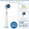 8PCS Cabezales de Repuesto para 0ral B, Cerdas Extra Suaves,