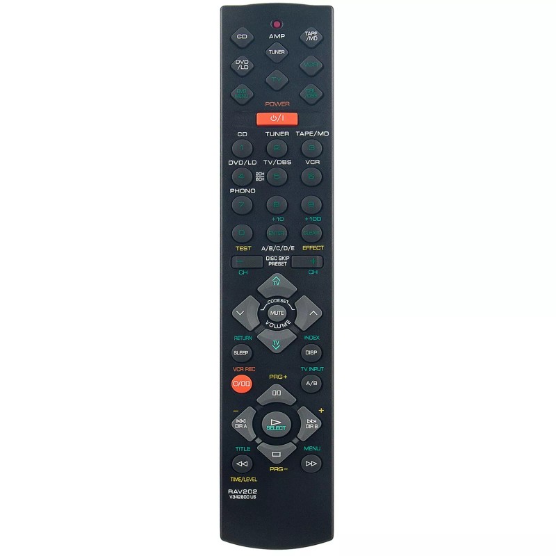 For Yamaha RAV202 V342600US Replace Remote for Yamaha AV Receiver