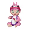 BANDAI 82786 Tiny Toes Talking Doll Tess Pink