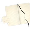 Castelli Milano AQUARELA Olive Notebook 13x21 cm Striped Hard Cover