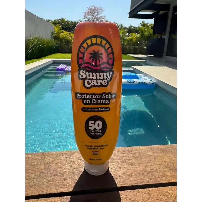 Bloqueador Solar Fps 50 Sunny Care 240 Ml Crema
