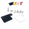 ASATERU APT5B3 Self-Responsibility Sticker Plates, 2 Pieces (Clear 0.2 inch