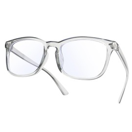 Blue Light Glasses for Women Grey Bluelight Glasses Eyeglasses Clear Lens Glasses for Women Eye Strain Computer Glasses Women Blue Light Blocking Fashion Glasses for Men Blue Light Glasses for Teens