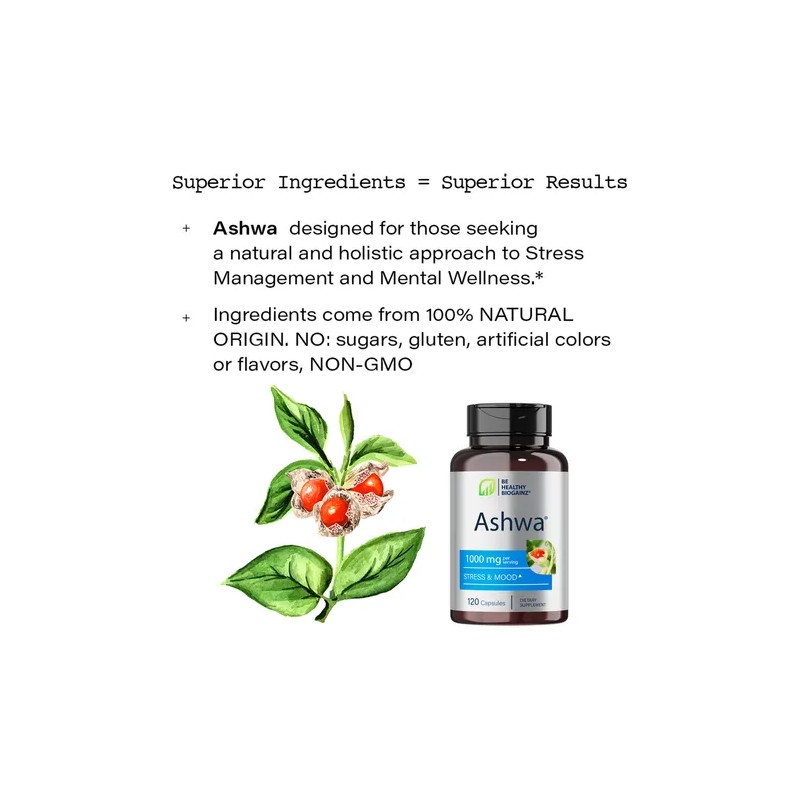 Suplemento Biogainz 500mg 120 Cápsulas | Energía Y Bienestar Sin