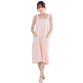 Origin Life Women's Wrap Towel, Camisole, Room Wear, Bathrobe, Pocket, Microfiber Dress, Loungewear, Summer, Autumn, Quick Drying, Absorbent, Gentle Touch, Warm, Moisturizing, Hot Springs, Travel,