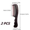 Dandruff Comb,2 Pcs Self-Cleaning Energy Massage Detox Hollow Tooth Scalp