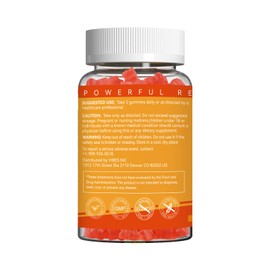 EAZGOO Ashwagandha Gummies & Vitamin D3, 3000mg Extra Strength Ashwagandha Root Extract for Boosts Energy, Immune Support, Non-GMO, Strawberry Flavor, 60 Count