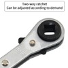 Xiciki Ratchet Spanner, Quad Spanner, Refrigeration Tools, HVAC Service Wrench