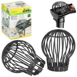 Vilde Gutter Filter Downpipe Protection Gutter Screen Rain Pipe Protection Pack of 2