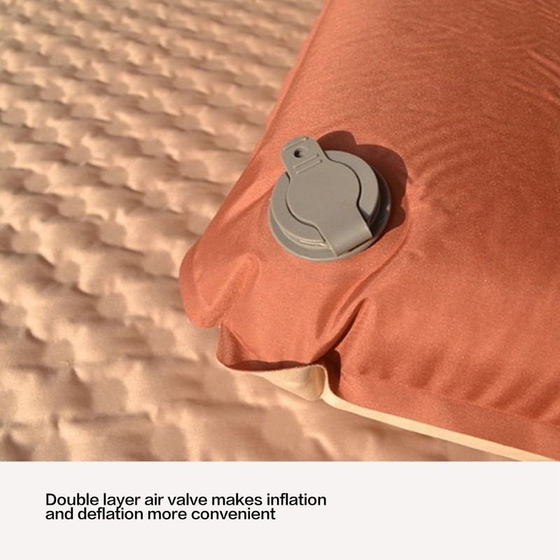 Outdoor 3D Inflatable Camping Travel Pillow Portable Automatic Inflatable Pillow