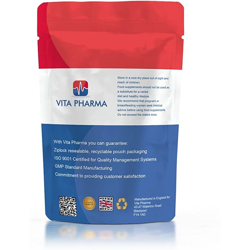 Triple Boron 12mg, 30 Capsules, by VITA PHARMA, Strong Bones,