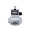 Mini Metal 4 Digit Tally Counter, Silver Tally Hand Clicker