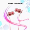 Maíz Audifonos Celular Manos Libres Alambricos In Ear Microfono