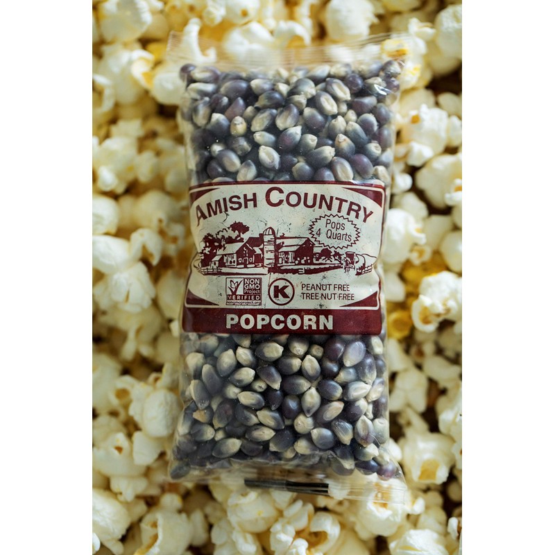 Amish Country Popcorn | 24-4 Oz Bags - Midnight Blue