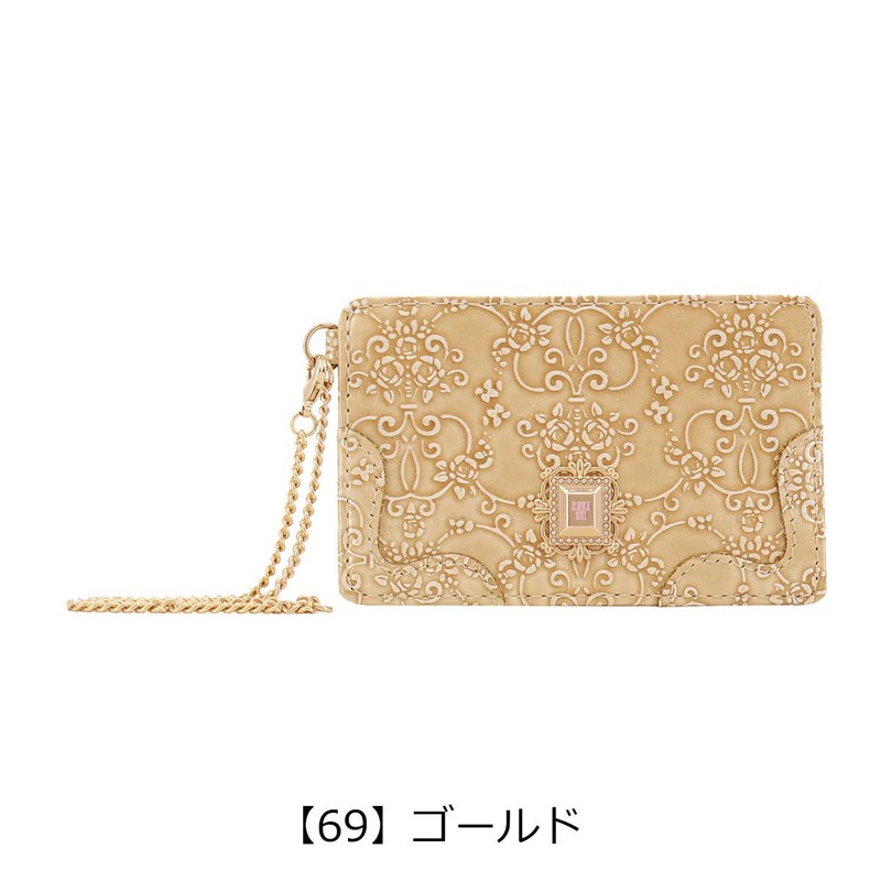 [ANNA SUI] [ANNA SUI] Pass Case, Rumi Purple, [33] Pink