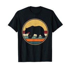 Retro Brown Bear - Vintage Grizzly Bear T-Shirt