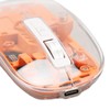 Wireless Bluetooth 3 Mode BT5.1 BT5.1 2.4GHz Mouse Transparent Clear