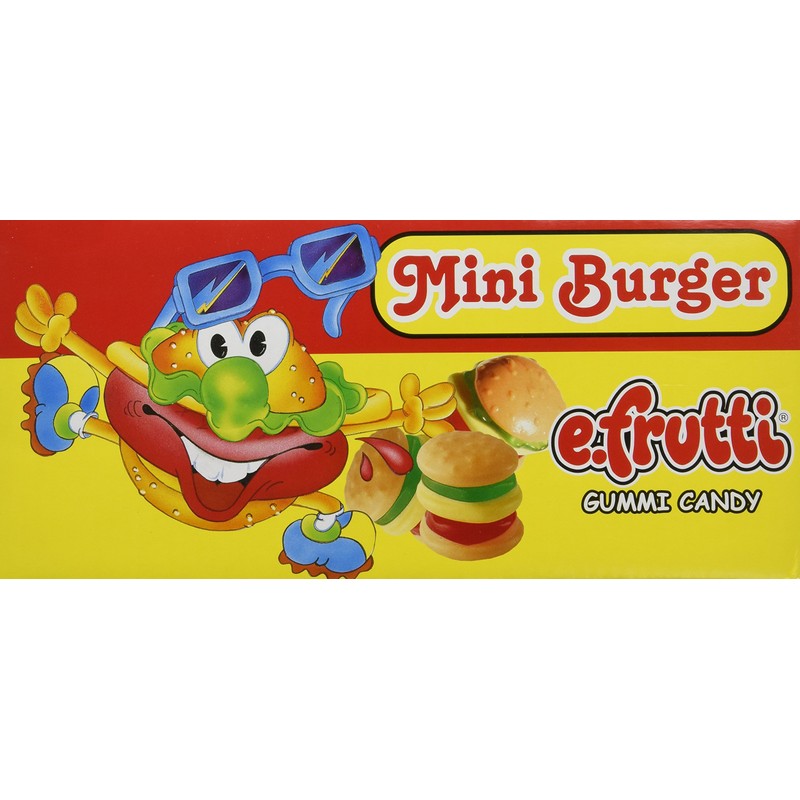 Gummy Burgers - Mini Gummi Burger (approximately 60 pieces)