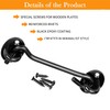 ZiYuya Hook and Eye Latch, Stainless Steel Gate Hook Cabin
