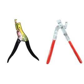 AM Worldwide Radiator Repair Pliers Bundle - Pliers for Radiator Opening and Closing Set - Tank and Header Tab Lifter Tool
